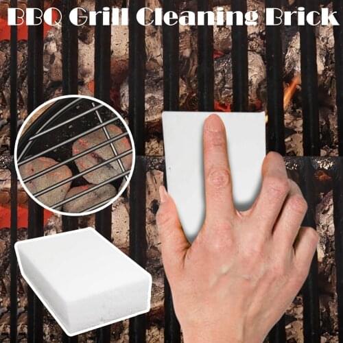 Bbq Grill Cleaning Brick Block Barbecue Cleaning Stone Bbq Racks Stains Grease Cleaner Household Bbq Tools Kitchen Gadgets