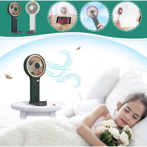 Mini Fan Portable For Fan Handheld Usb 1500mah Rechargeable Fan Appliances Desktop Air Cooler Outdoor Travel Hand Fans#dg4
