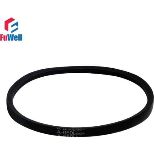V Belt A Type Closed-Loop Rubber Black Transmission Drive Belt A500/A550/A600/A650/A700/A800/A900/A1000 Machinery V Belt