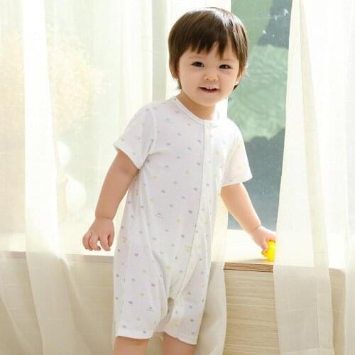 Mesh Cloth Jumpsuits Short-Sleeved Summer Clothing Baby Climb Clothes Baby Clothes Newborn Clothing Sets Babys Rompers