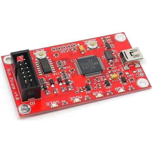 Bus Pirate V4 Universal Serial Debugger Downloader Burner Interface Bus Detector