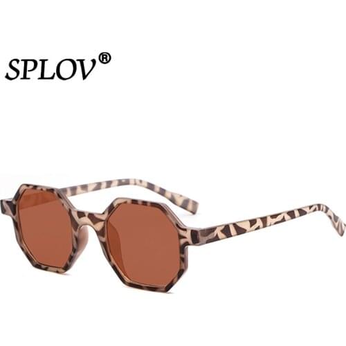 Fashion Polygon Men Women Sunglasses Retro Octagon Sun Glasses Square Shades Brand Designer Eyewear UV400 de sol hombre