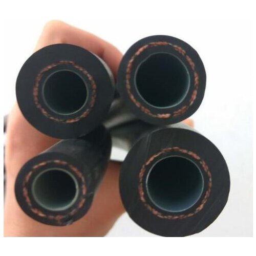 Smooth surface R134a high pressure eastop thick wall rubber reinforced conditioning flexible rubber hose