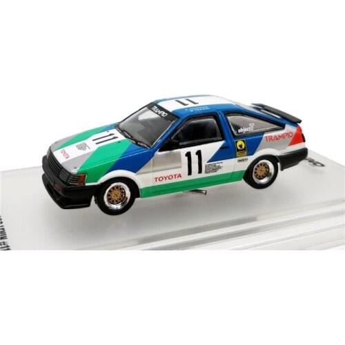 IN NO 1:64 Toyo ta Levin AE86 11 Trampio alloy toy car toys for children diecast model car Birthday gift