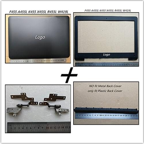LCD Screen Back Cover Screen Lid Cap Front Bezel Frame Housing For ASUS F455 A455L K455 X455L R455L W419L