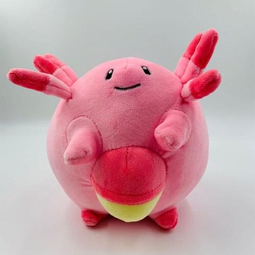 1Pcs 16CM Pokemon Chansey Plush Toys Soft Stuffed Animals Doll Gifts for Children Kids