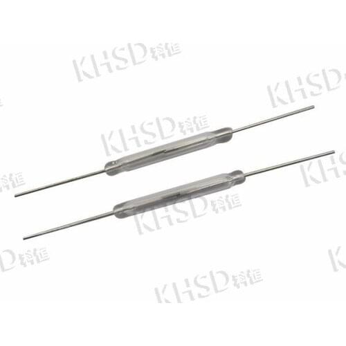 10pcs/Dry reed pipe Normally open type 4*28MM Magnetic control switch Reed switch