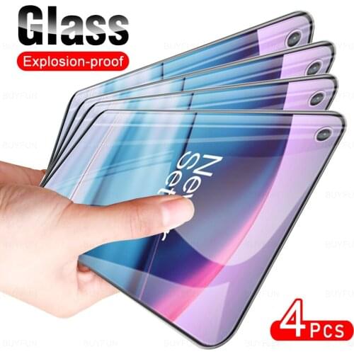 4Pcs Full Cover Protective Glass For OnePlus Nord CE 5G Phone Glas Screen Protector Film For One+ One Plus Core Edition 1+ 6.43"