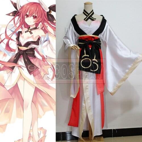 Free Shipping Custom-made Anime Date A Live Deto A Raibu Kotori Itsuka Kimono Cosplay