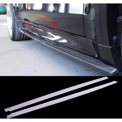 Fiber Glass Side Skirts 1pair For BMW F16 X6 M-Sport Package F86 X6M 2015UP B406F