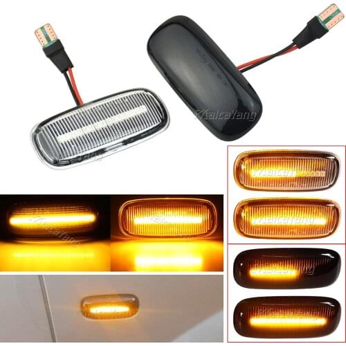 For Audi A3 S3 8L 2000-2003 A8 D2 1999-2002 TT 8N 2000-2006 LED Dynamic Side Marker Turn Signal Light Indicator