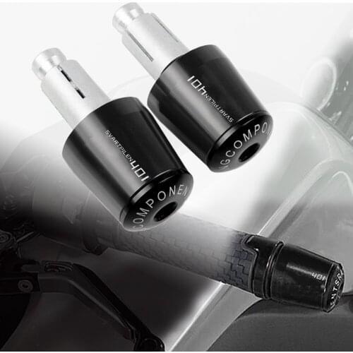 New 7/8" 22mm Motorcycle Handlebar Grips End Handle Bar Cap End Plug For Husqvarna SVARTPILEN 401 SVARTPILEN401 2018 2019 2020