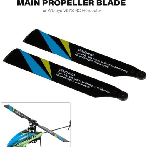 Main Propeller Blade RC Helicopter Part for WLtoys V911S RC Helicopter