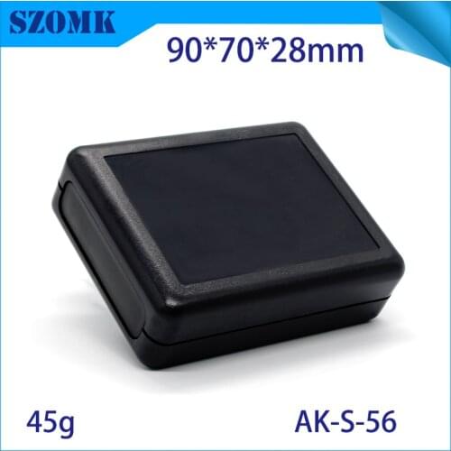 10pcs sozmk customizable plastic case for electronic equipment enclosure project box wall mounting abs plastic housing90*70*28mm