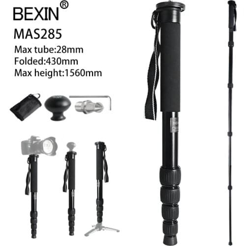 Professional Aluminum Alloy Monopod Digital Camera Mount Adapter Fixed Tripod Monopod For Dslr Camera Nikon Sony