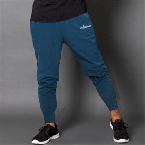 Gym Pants Men Autumn Fitness Joggers Sweatpants Running Pants Men Jogging Clothing Trackpants Sports Pants Bodybuilding Trousers