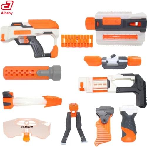 Tactical Toy Gun Modified Part Component for Nerf N-strick seises Blasters Kid Mini Gun Toys Outdoor Fun Pistola