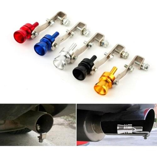 5-color Car Exhaust Pipe Blowoff Valve Simulator Turbo Sound Whistle