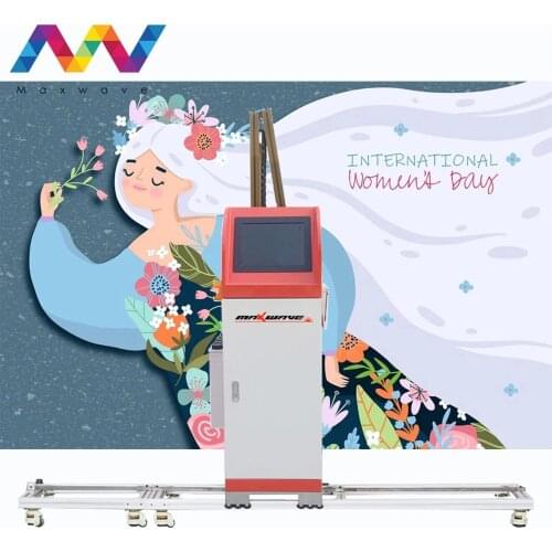 High Quality 3D UV Intelligent Vertical Wall Printer Digital Varnish Inkjet Printing Machine