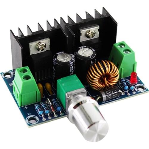 XH-M401 DC-DC Step Down Buck Converter Power Supply Module XL4016E1 PWM Adjustable 4-40V To 1.25-36V Step Down Board 8A 200W