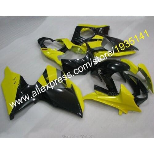 Yellow Black Sportbike Parts For Suzuki K9 GSXR1000 2009-2016 GSX R1000 09 10 11 12 15 16 Fairing (Injection molding)