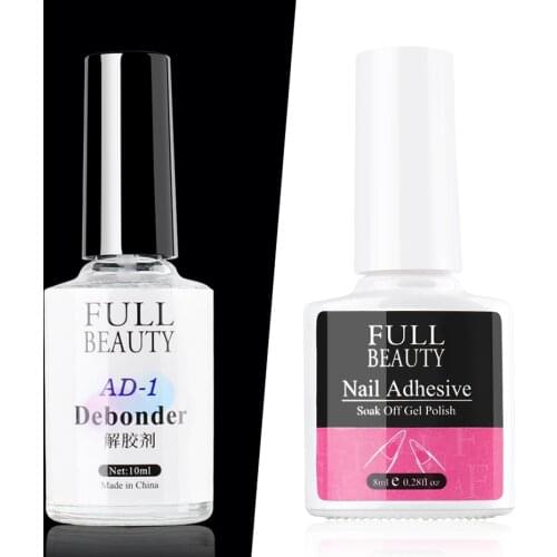 False Nail Glue Debonder Extension Remover Soak Off Gel Nail Polish Cleaner Strong Sticky Nail Tip Liquid Nail Tools SA1869