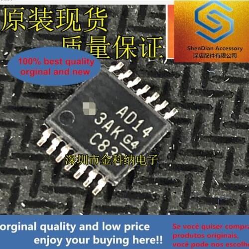 10pcs only orginal new SN74ACT14PWR screen printing AD14 ACT14 patch TSSOP14 logic gate inverter chip IC