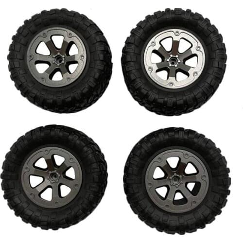 4Pcs Upgrade Track Wheels Spare Parts for 1/16 WPL B14 C24 Truck RC Car Upgrade Track Wheels Spare Parts RC Car Parts