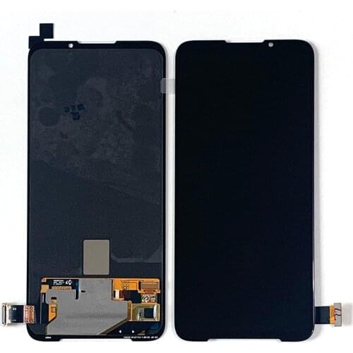 6.67"Original AMOLED M&Sen For Xiaomi BlackShark 3 Black Shark 3 LCD Display Screen+Touch Panel Digitizer Fingerprint KLE-H0/A0