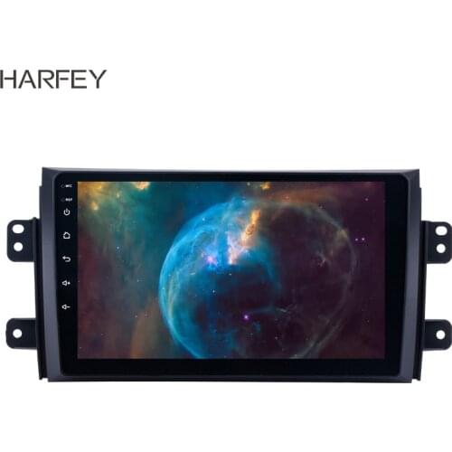 Harfey Android 10.0 API 29 for 2006-2012 Suzuki SX4/Fiat Sedici with car multimedia player DVR TPMS AUX OBD2 3G WIFI Bluetooth