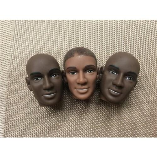 Kenya Man Rare Limited Collection Ken Prince Doll Heads Princess Doll Practice Make Up Bald Head Girl DIY Toy Doll Heads