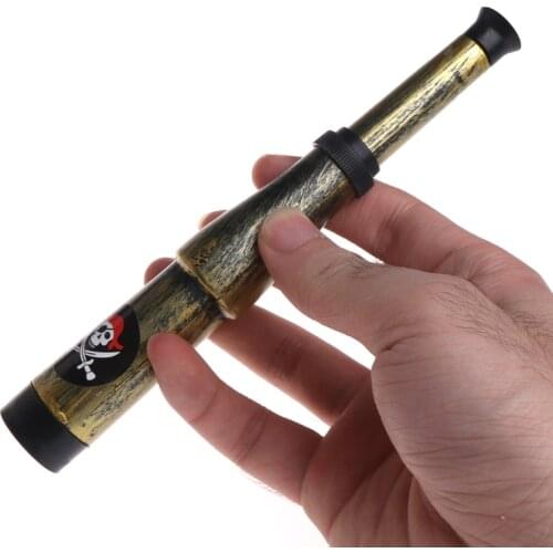 Nautical Telescope Pirate Captain Costume Toy Halloween Party Kids Decorations