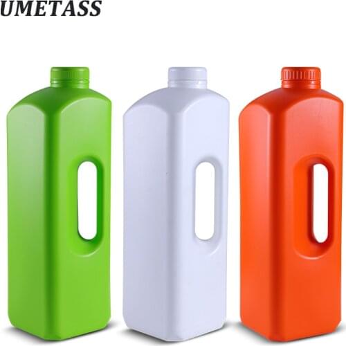 UMETASS 1000ML,1800ML Empty Plastic sauce Bottle with lid Ketchup Salad Jam Oil container BPA free 1 piece
