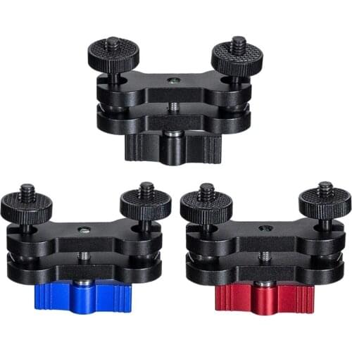 Adjustable Friction Power Articulating Magic-Arm with Both 1/4" Thread Screw for Monitor LED Lights Microphone 50LA