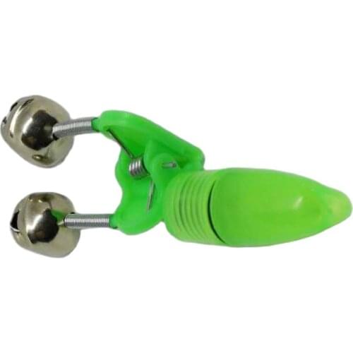 Fish bell alarm fishing tackle with Light Night fishing accessories Tip Clip On Bite Alarm