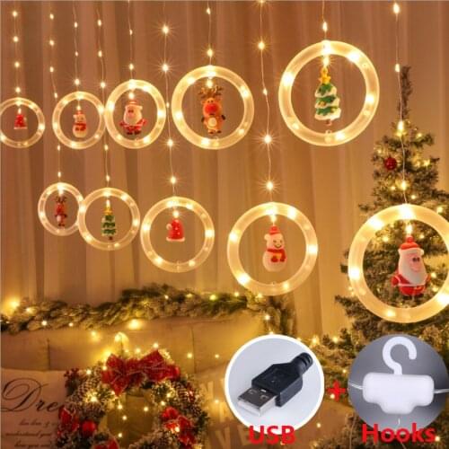 LED Holiday Light Christmas Lights for Room Decoration Lamp Room Decor Gift Garland New Year Decor String Lights Christmas Decor