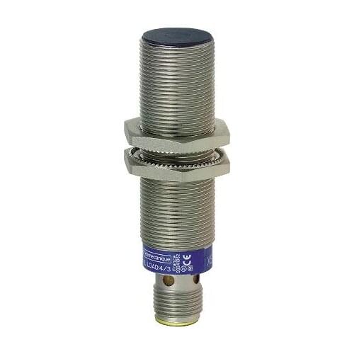 XS1M18KP340D Inductive sensor XS1 M18 - L72mm - brass - Sn5mm - 12..24VDC - M12