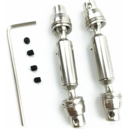 Ural Truck RC Car Spare Parts Metal Front Rear Drive Shaft for Henglong WPL Ural B36 B16 C14 C24 B24