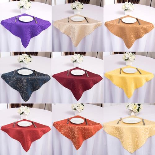 100% Polyester Washed Hotel Wedding Table Napkin Cloth Dinner Party Decorative Napkins Handkerchief Cloth For Restaurant Parties