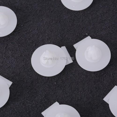 500PCS / Lot Wheel Arch Skirt Trim Fastener White Nylon 07137073915 For BMW MINI Cooper R50 R52 R53 R55 R56 R57 R58 R59