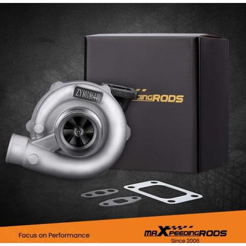 A/R .63 Comp A/R .5 T3 flange 5 bolt Oil t04e type turbo turbocharger w/gasket