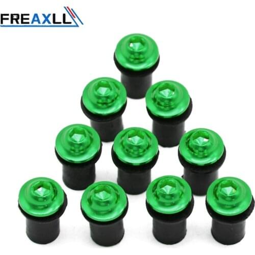 Motorcycle Accessories Windscreen Bolt Motorbike 10 pcs For Kawasaki Z650 Z750 Z900 Z800 Z250 Z300 Ninja 250 300 Z1000 Z1000SX