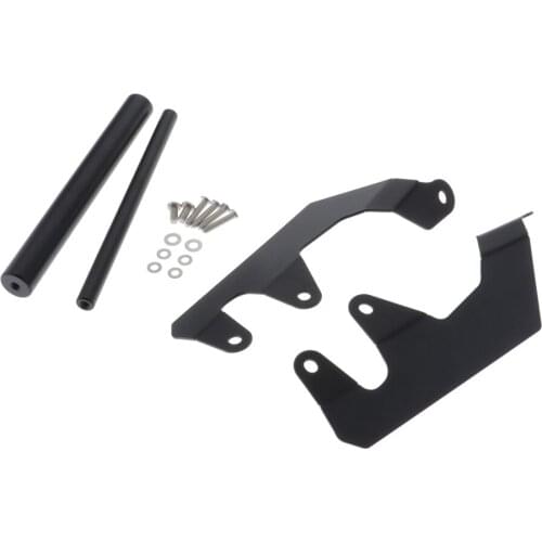 CNC Aluminium Fairing Bracket GPS Smartphone Mount Stand Fit for Honda NC700X NC750X 2014 2015 Motorcycles (Black)