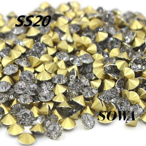 Free shipping SS20 4.6-4.8mm Transparent gray 432pcs/bag(30G) Resin rhinestones Pointback,Resin Stones for DIY Decoration