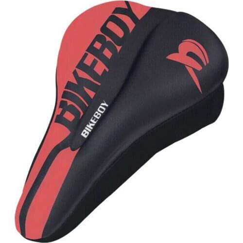 Bicycle Seat Saddle Cover Cycling Mountain Bike Saddle Seat Soft Comfortable Shockproof Breathable Foam Front Mat Cushion