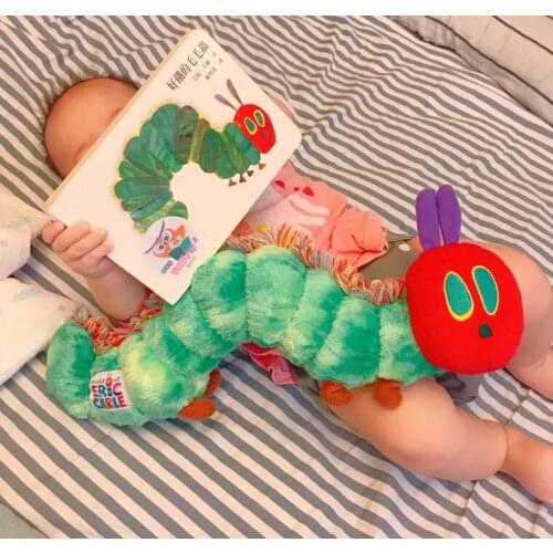 ERIC CARLE Soft Toy Plush Very Hungry Caterpillar Large 42cm Caterpiller