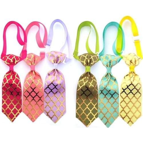 50pcs Dog Accessories Pet Dog Bow Tie Necktie Pet Supplies Small Dog Cat Bowtie Collar for Dogs Puppy Grooming Products