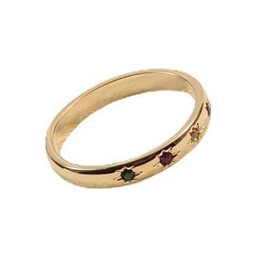 Stainless Steel Ring Geometric Luxury Female Fashion Personality Gift For Women Steampunk Punk Accessories 2021 Trends Jewellery