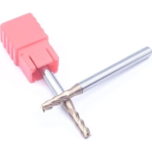 1PCS HRC60 4F 3.0XD4X50L End Mill CNC Lathe Tungsten Steel solide Carbide Endmills Flat Bottom Four Blade