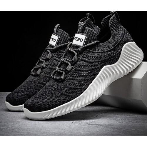 Mens Sneakers Breathable 2021 Summer New Trend Mesh Men Casual Shoes Light Walking Big Size Couple Tenis Shoe Zapatillas Hombre